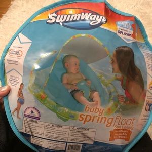 Infant pool float